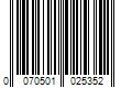 Barcode Image for UPC code 0070501025352