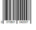 Barcode Image for UPC code 0070501042007