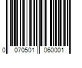 Barcode Image for UPC code 0070501060001