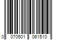 Barcode Image for UPC code 0070501061510