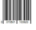 Barcode Image for UPC code 0070501103920