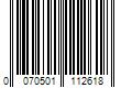 Barcode Image for UPC code 0070501112618