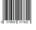 Barcode Image for UPC code 0070609017822