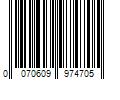 Barcode Image for UPC code 0070609974705