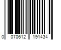 Barcode Image for UPC code 0070612191434