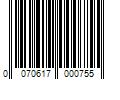 Barcode Image for UPC code 0070617000755