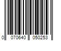 Barcode Image for UPC code 0070640050253