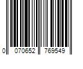 Barcode Image for UPC code 0070652769549