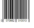 Barcode Image for UPC code 0070662010013