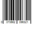 Barcode Image for UPC code 0070662096321