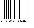 Barcode Image for UPC code 0070673892233. Product Name: Royal Building Products 11/16-in x 1-1/8-in x 8-ft Unfinished PVC Backband in White | 9890