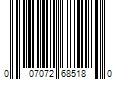 Barcode Image for UPC code 007072685180