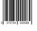 Barcode Image for UPC code 0070734000089