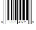 Barcode Image for UPC code 007073405329