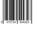 Barcode Image for UPC code 0070734544323