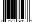 Barcode Image for UPC code 007077420946