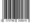 Barcode Image for UPC code 0070798005815