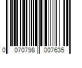 Barcode Image for UPC code 0070798007635