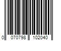 Barcode Image for UPC code 0070798102040