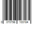 Barcode Image for UPC code 0070798103184. Product Name: DAP 4-lb Carton Plaster Of Paris Plaster in White | 10318