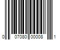 Barcode Image for UPC code 007080000081