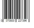 Barcode Image for UPC code 0070800227396