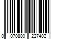 Barcode Image for UPC code 0070800227402