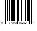 Barcode Image for UPC code 007080192021