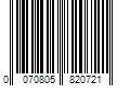 Barcode Image for UPC code 0070805820721