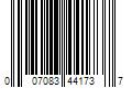 Barcode Image for UPC code 007083441737