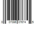 Barcode Image for UPC code 007086076745