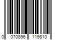 Barcode Image for UPC code 0070896119810