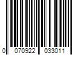 Barcode Image for UPC code 0070922033011