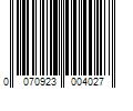 Barcode Image for UPC code 0070923004027