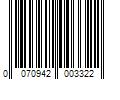 Barcode Image for UPC code 0070942003322