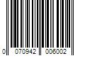 Barcode Image for UPC code 0070942006002