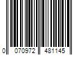 Barcode Image for UPC code 0070972481145