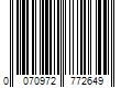 Barcode Image for UPC code 0070972772649. Product Name: Roaring Spring Paper Products Roaring Spring Composition Book 100 Sheets Printed Sewn Black Cover Marble 1/Each 77264