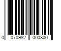 Barcode Image for UPC code 0070982000800