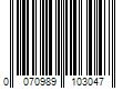 Barcode Image for UPC code 0070989103047