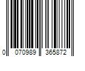 Barcode Image for UPC code 0070989365872