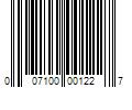 Barcode Image for UPC code 007100001227