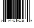 Barcode Image for UPC code 007100003269