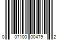 Barcode Image for UPC code 007100004792