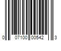 Barcode Image for UPC code 007100005423