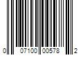 Barcode Image for UPC code 007100005782