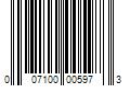 Barcode Image for UPC code 007100005973