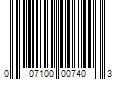 Barcode Image for UPC code 007100007403