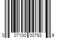 Barcode Image for UPC code 007100007939