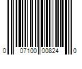 Barcode Image for UPC code 007100008240